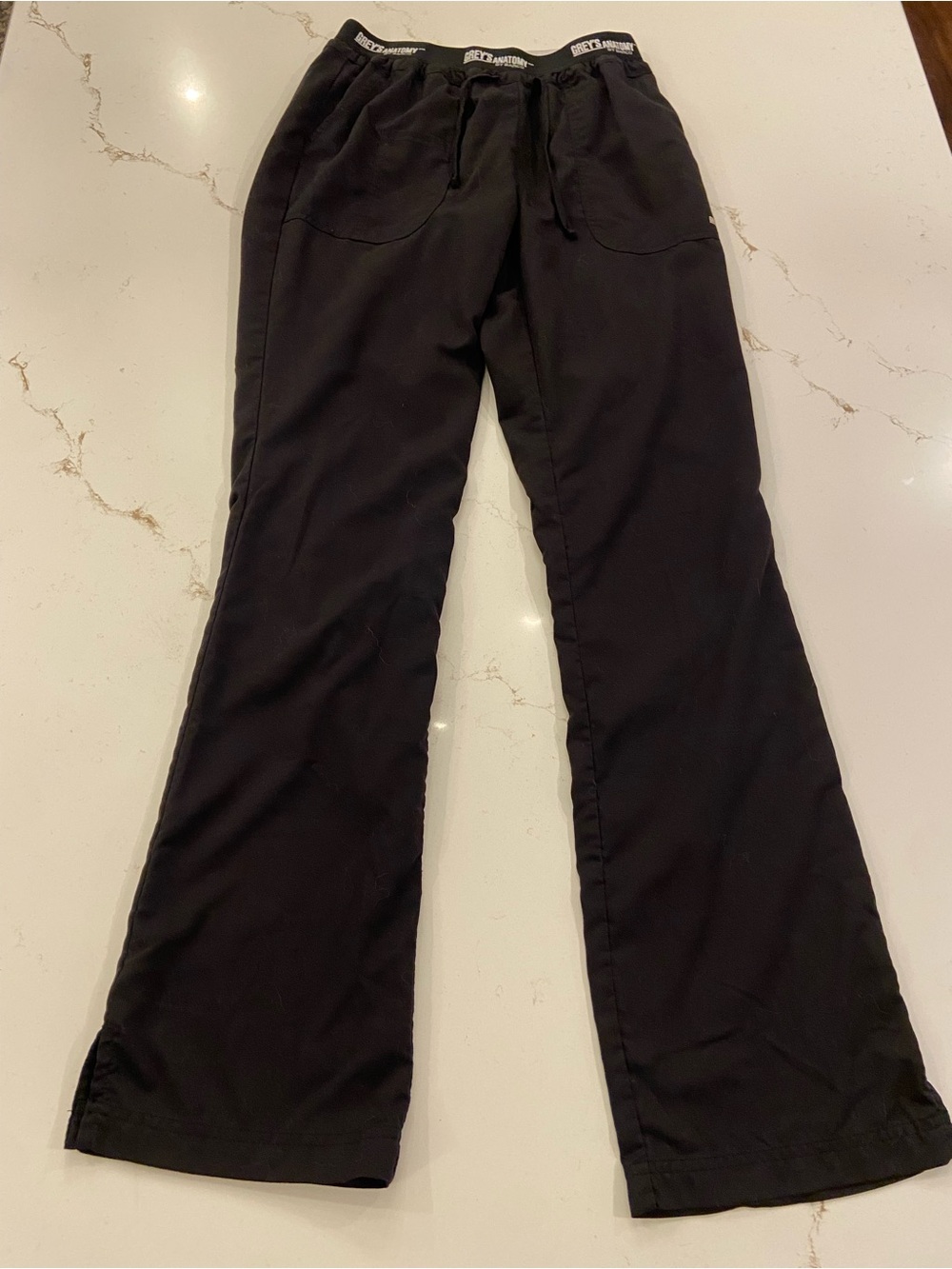 Grey’s Anatomy Scrub Pants Women’s Size Small Black Scrubs w/ Pockets.